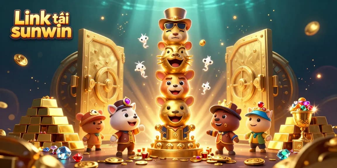 Win big with the stunning "Link tải sunwin" scene featuring vibrant casino elements.