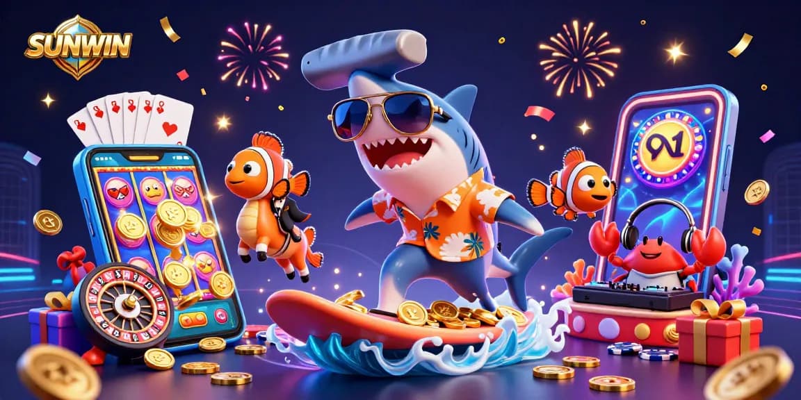 SUNWIN players can enjoy thrilling underwater casino adventures with engaging characters and rich gaming elements