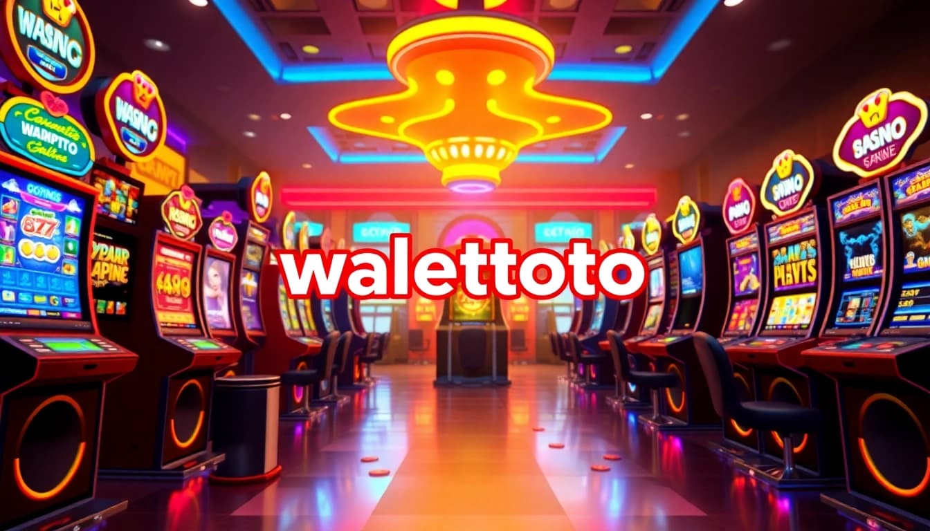 Menangkan permainan slot dengan walettoto yang menarik dan berwarna-warni.