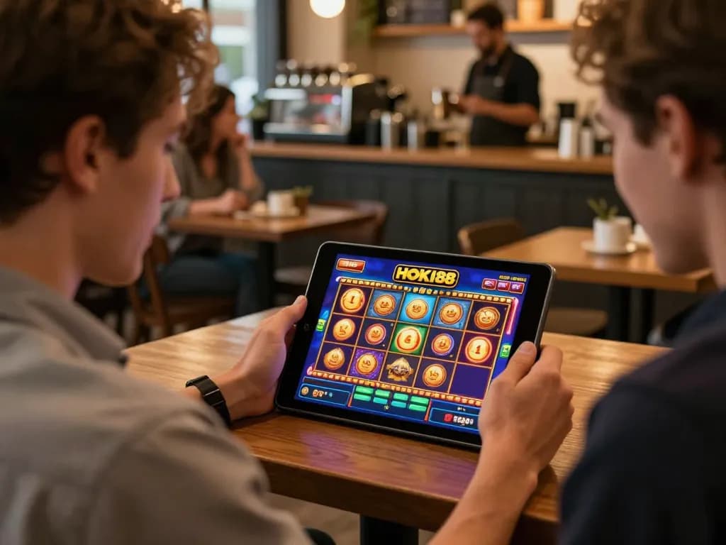 Nikmati permainan slot menarik HOKI88 di kedai kopi dengan permainan yang mengasyikkan.