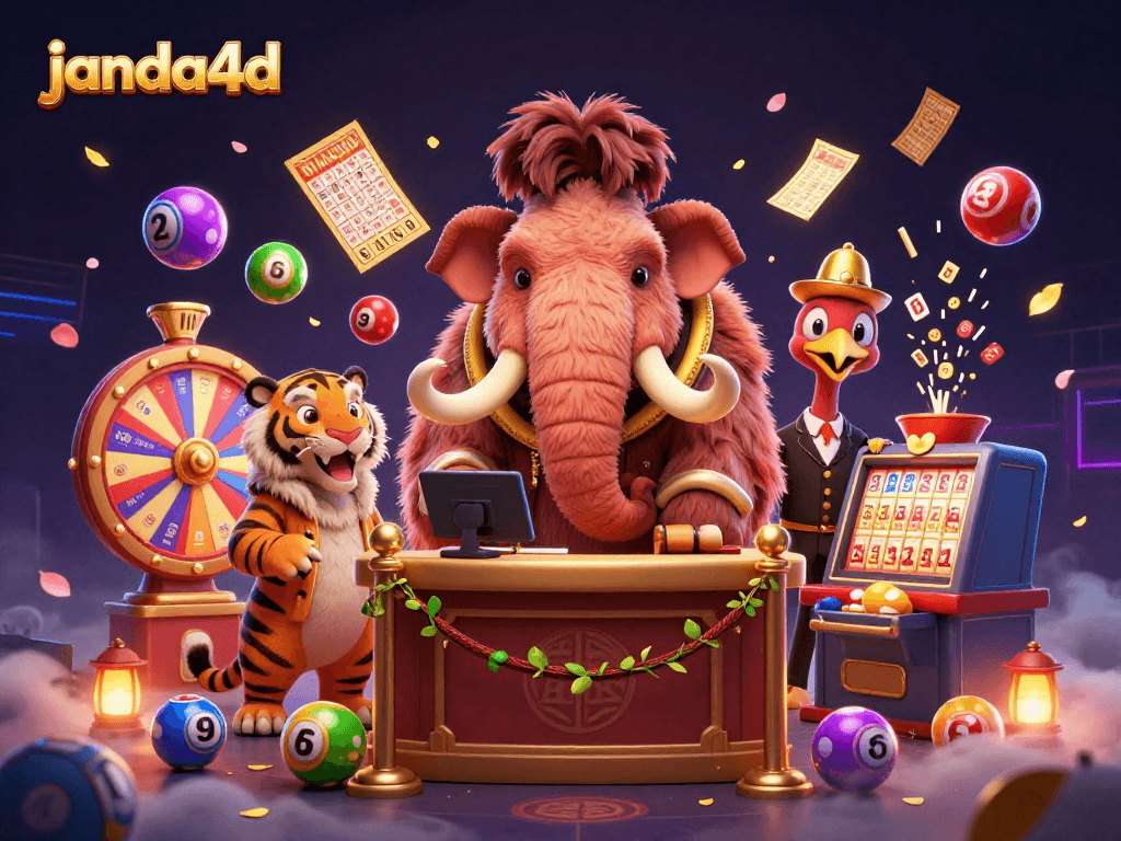 janda4d menghadirkan ilustrasi kasino 3D dengan karakter unik dan elemen permainan yang dinamis.