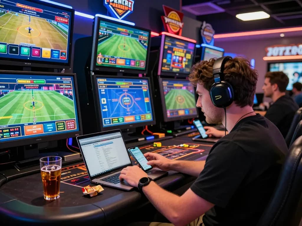 Engaging online gaming experience at Trang Chủ W88 with sports betting and live casino atmosphere