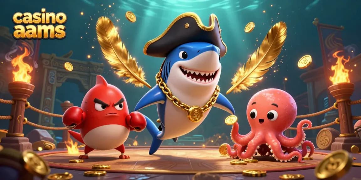 Giocare nei casino non AAMS e vincere oro con i personaggi cartoon in un'arena vivace.