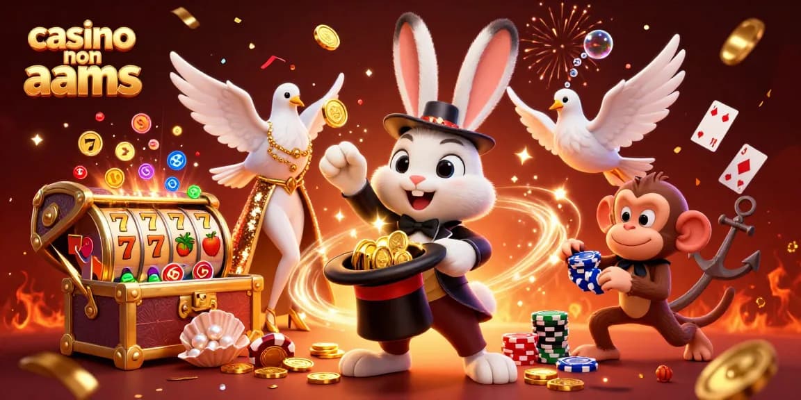 Colleziona vincite nei casinò non AAMS con conigli magici e giochi di slot emozionanti.
