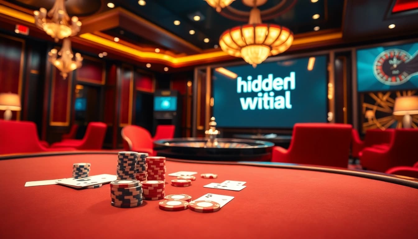 Engage with the thrilling atmosphere of hidden wiki official at a luxurious casino poker table.