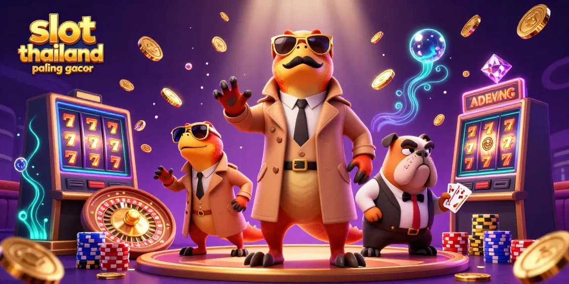 Spin the reels of slot thailand paling gacor as raptors sneak into a VIP casino!