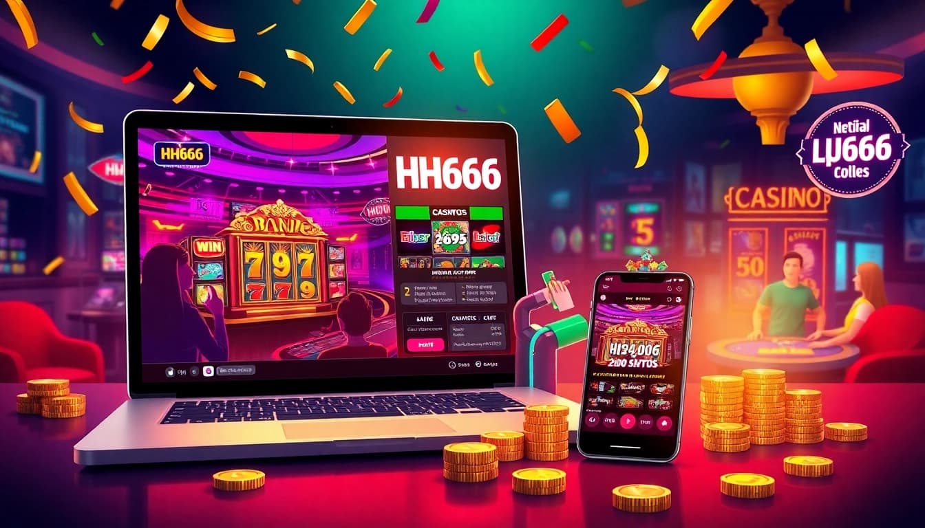 Experience the excitement of HH666 online casino with engaging games and live dealers.