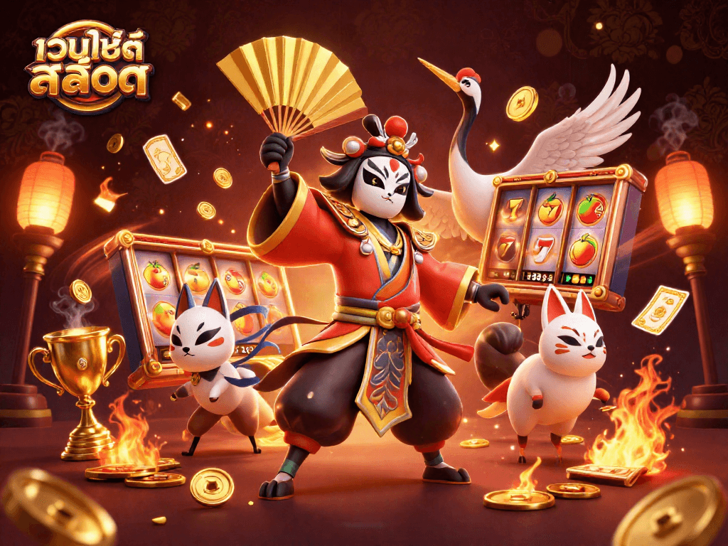 Spin exciting slot reels and win at เว็บไซต์สล็อต while enjoying thrilling 3D animation.