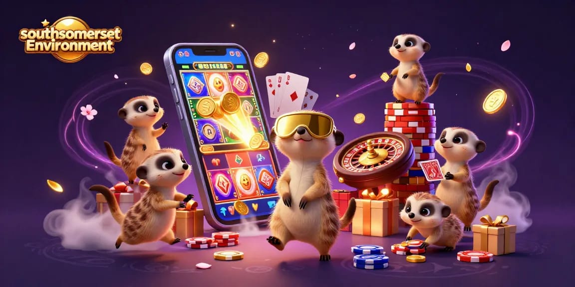 Engage with exciting gameplay at southsomersetenvironment's cartoon meerkat casino adventure, featuring dynamic gaming elements.