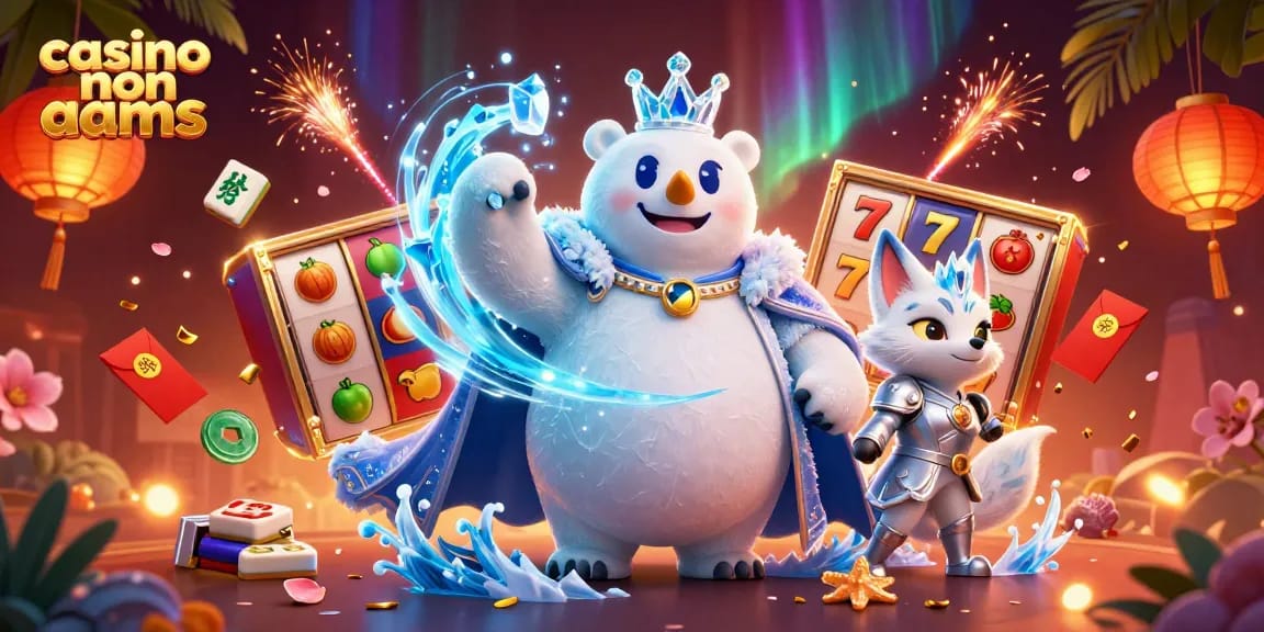 Casinò non AAMS: gioca con l'orso polare e la volpe in un mondo di slot scintillanti.