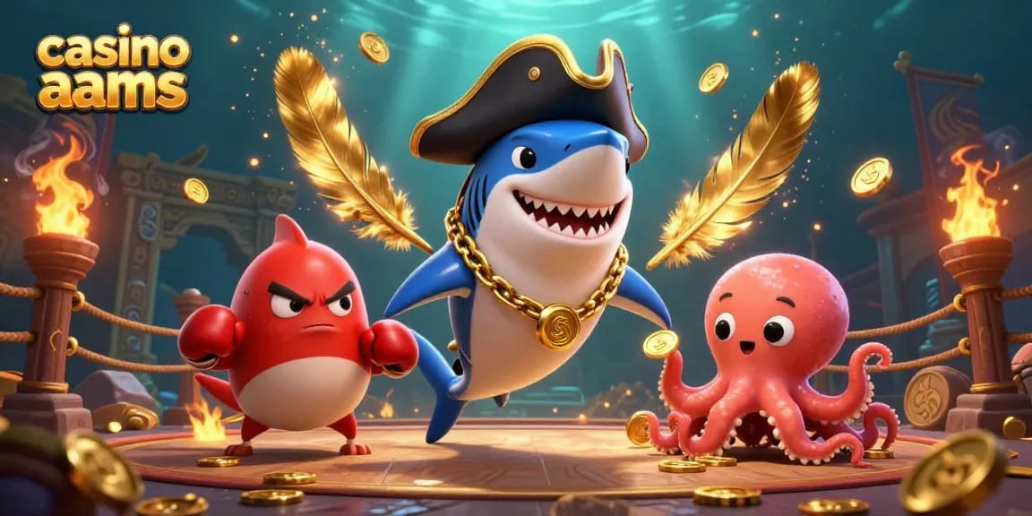 Giocare nei casino non AAMS e vincere oro con i personaggi cartoon in un'arena vivace.