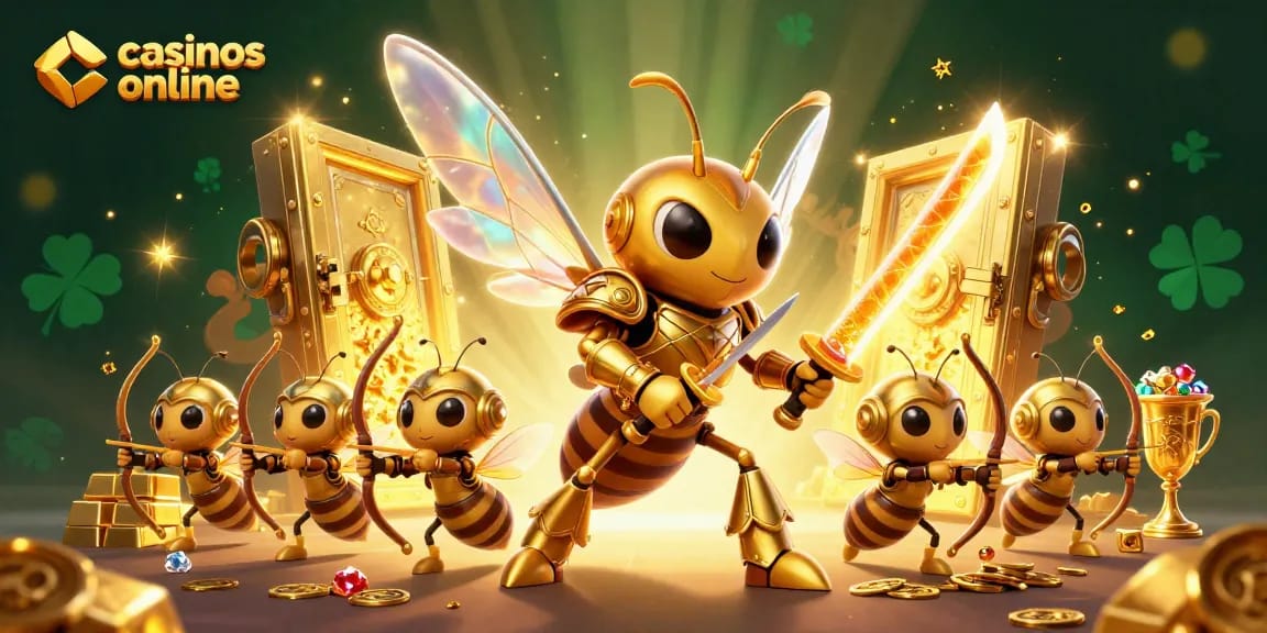 Disfruta de la emoción en casinos online con este arte 3D vibrante y lleno de joyas.