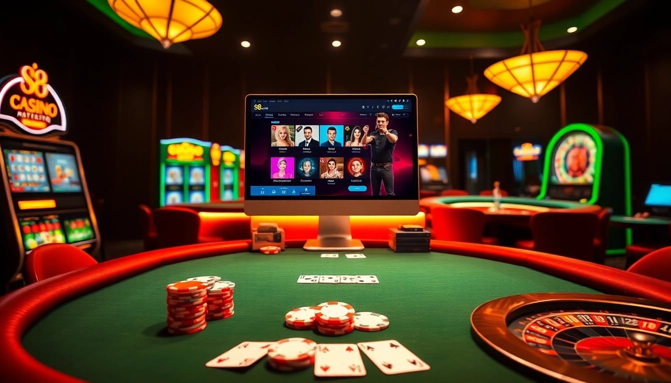 Experience elite online gaming at s8 com with poker tables and thrilling slots.