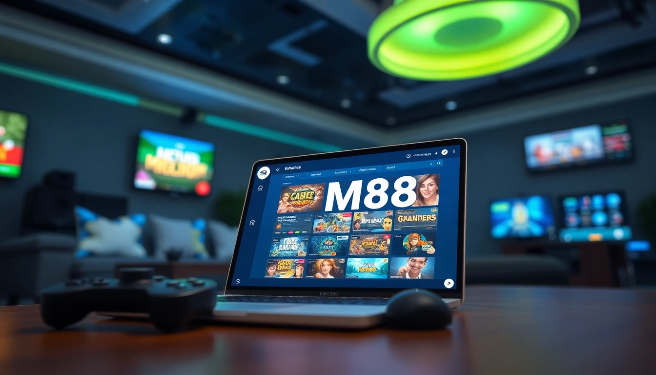 Experience online gaming with MM88's user-friendly interface and vibrant design.
