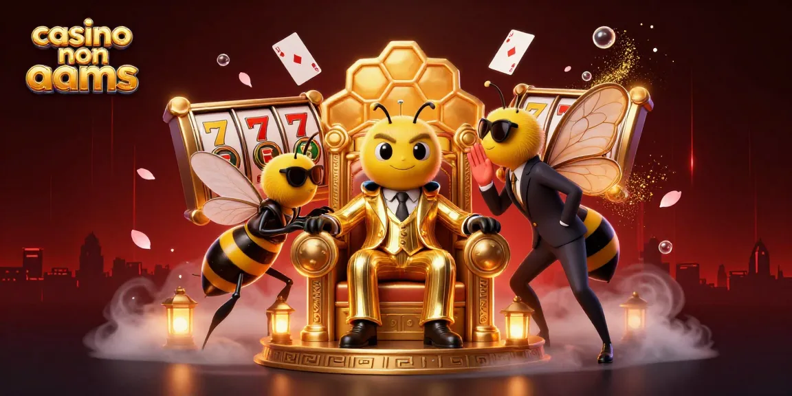 Scopri un'affascinante scena di gioco d'azzardo nei casino non AAMS con personaggi animati e dettagli vivi.