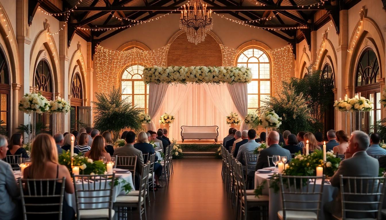 Capture the allure of a Jacksonville Wedding Venue with elegant decor and a romantic atmosphere.