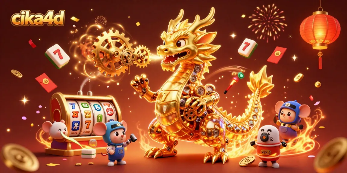 Engage with cika4d’s thrilling jackpot slots through a mesmerizing 3D dragon and rich gaming elements.