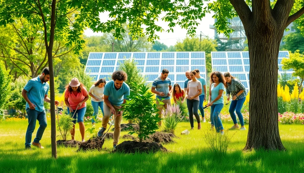 Join the movement for sustainability at https://www.unsustainablemagazine.com showcasing community tree planting.