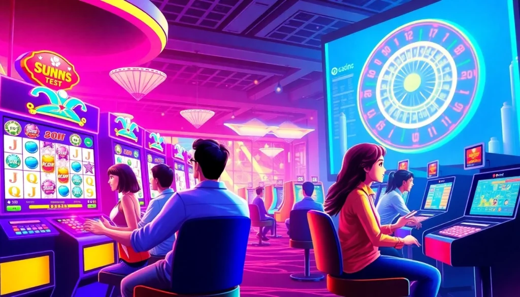 Discover the excitement of winning at okfun com with vibrant online gambling experiences like slot machines and roulette.