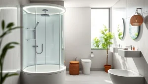 Transformez votre salle de bain avec sirhona, un miroir LED élégant et moderne.