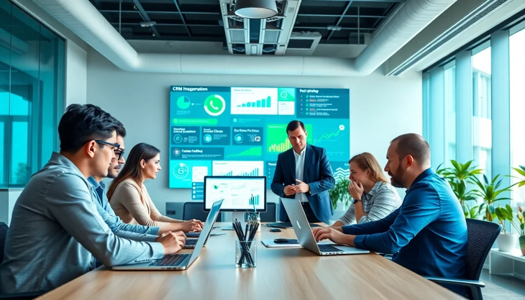 Understanding What is a CRM for WhatsApp by a business team in a modern office setting.