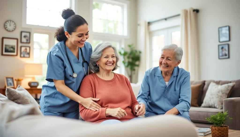 Senior caregivers austin tx providing compassionate support in a cozy home environment.