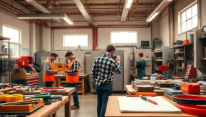 Learn about Wyoming Electrical Apprenticeship through hands-on training in a workshop.