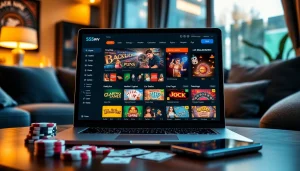 Experience the vibrant casino atmosphere with 55WW, showcasing online games and user-friendly interface.