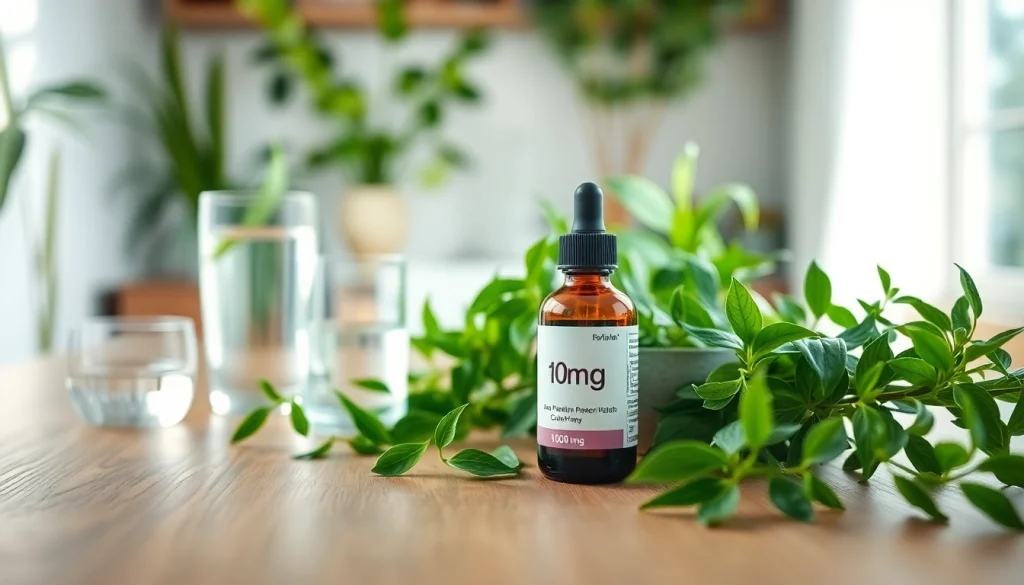 エクオール10mgサプリ おすすめボトルセット、植物と水の穏やかなウェルネス風景の中で健康を促進。