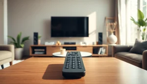 Bediene die fernbedienung aquos sharp für deinen Fernseher bequem und stilvoll.