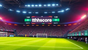 การอัปเดตคะแนนบอลสด thscore ในสนามฟุตบอลที่มีผู้ชมอย่างคึกคัก