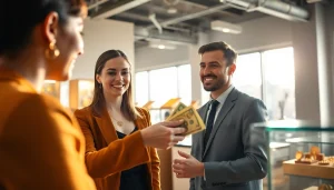 Vendi oro a compro oro roma in un moderno ufficio con staff disponibile.