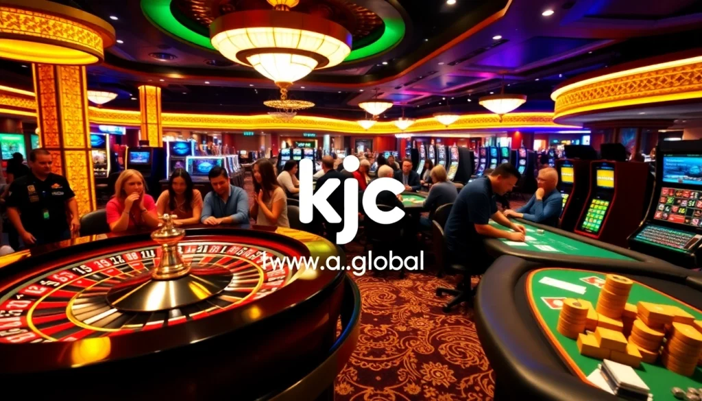 Experience the thrill of gaming at https://www.kjc.global/ with exciting roulette and poker action.