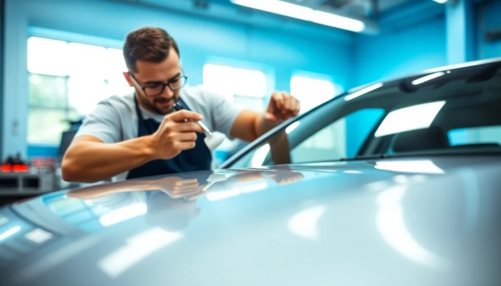 Apply ceramic coating Chattanooga for enhanced car protection and shine.