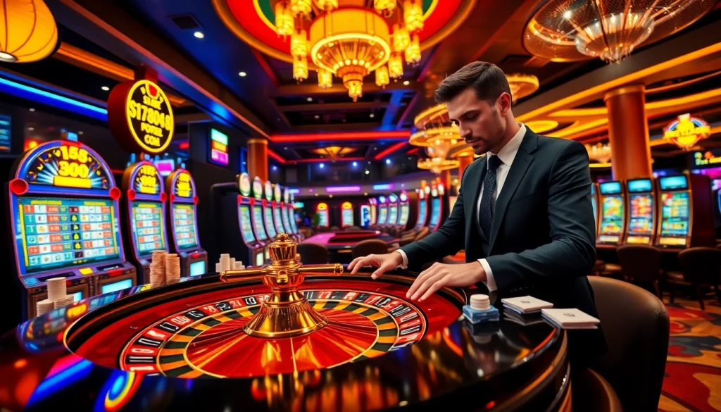 Experience the thrill of betting with S8OK COM at a luxurious casino scene.