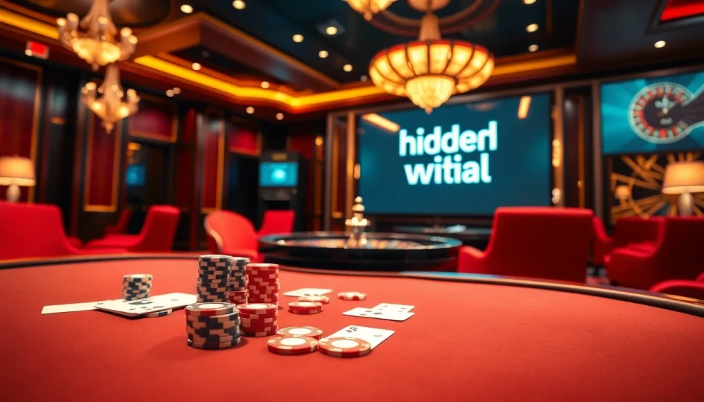 Engage with the thrilling atmosphere of hidden wiki official at a luxurious casino poker table.