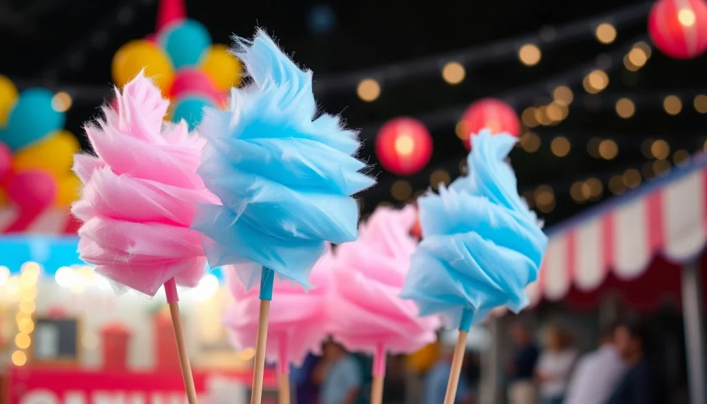 Koop goedkope wafelkatoen in een zonnige, feestelijke omgeving met kleurrijke decoraties.