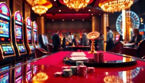 Players enjoy excitement at https://f168.group/ with vibrant tables and spinning roulette wheels.