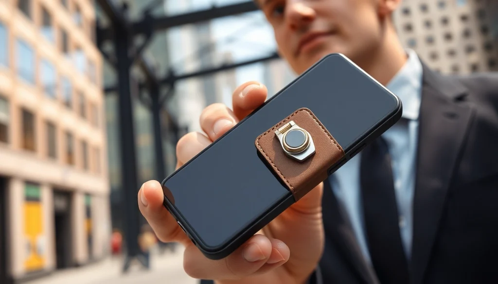 Die abschließbare Handytasche bietet sicheren Schutz und stilvolles Design.
