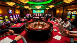 User placing a bet at rr88 casino's roulette table, surrounded by vibrant gaming atmosphere.