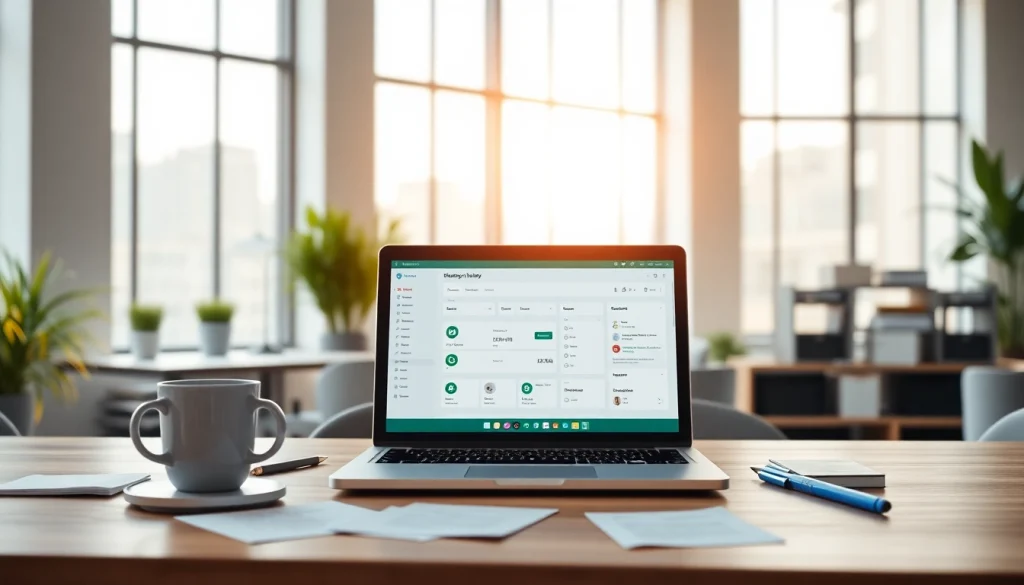 Showcasing WhatsApp Smart CRM tools in a professional digital workspace.